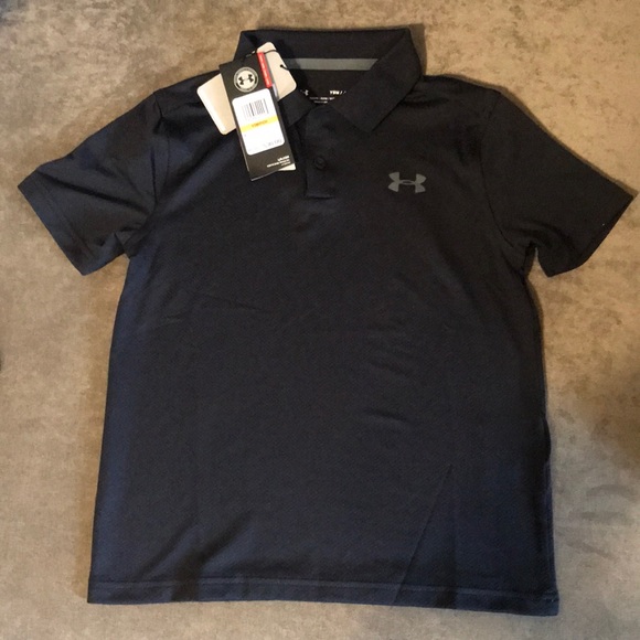 Under Armour Other - Boys new black under armor polo